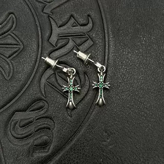 Chrome Heart Cross Earring